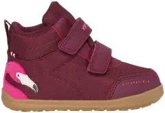 Viking lasten vedenpitävä paljasjalkakenkä Alv Barefoot Paw Mid WP - Burgundy - 1
