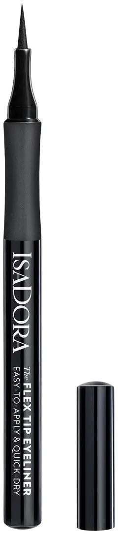 IsaDora Flex Tip Eyeliner silmänrajaustussi 80 Deep Black 1 ml - 1