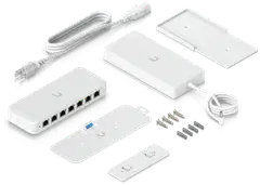 Ubiquiti 8-porttinen GbE PoE+ -kytkin 210W teholla USW-Ultra-210W - 6