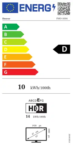 Denver kannettava näyttö 18.5" PMO-18501 - 9
