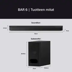 Sony soundbar HT-B600 - 11