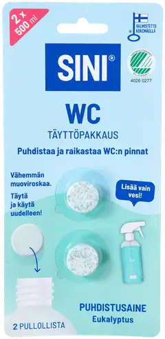 Sini Wc täyttöpakkaus 2 kpl - 1