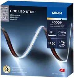 Airam COB LED Strip Led-nauha 24V IP20 840 3m - 2