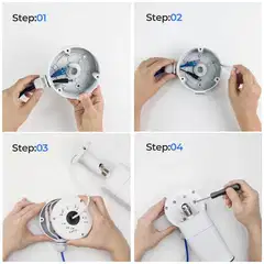 Reolink B10 kytkentärasia valkoinen - 2