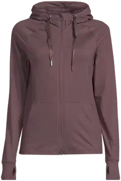 Danskin naisten hupullinen treenitakki DPA2604 - Huckleberry - 2