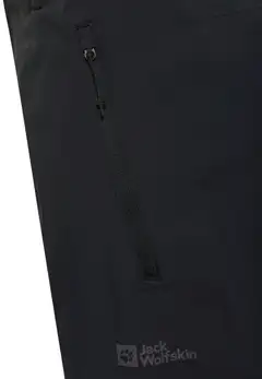 Jack Wolfskin miesten kuorihousut Parana - BLACK - 9