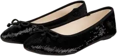 TEX lasten paljettiballerinat I995882 - BLACK 1 - 3