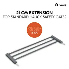 Hauck turvaportin jatkopala 21 cm tummanharmaa - 8