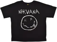 Nirvana naisten t-paita - MUSTA - 1