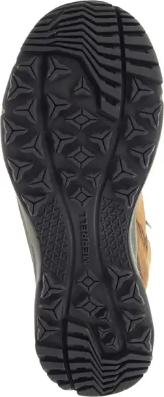 Merrell Eri Mid Leather Waterproof naisten ulkoilu- ja vaellusjalkine - Toffee - 6