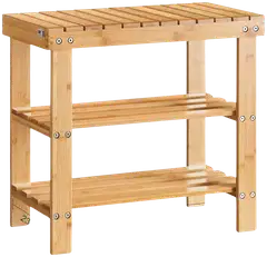 SoBuy kenkäkaappi bambu FSR02-K-N - 2