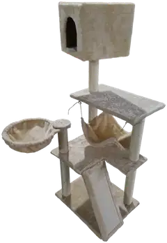 Trekker kissan kiipeilypuu Tiger 130 cm beige - 2