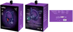 Razer Kraken Kitty V2 kuulokkeet, Pokemon Gengar edition - 4