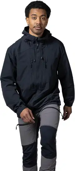 Luode12 miesten retkeily- ja ulkoiluhousut 204L112653 - dark dull gray - 14