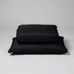 Luhta Home päiväpeitto Pouta 270x270 cm musta - 2