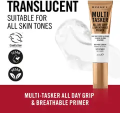 Rimmel Multi-Tasker All Day Grip & Breathable Primer 24 ml meikinpohjustaja - 3