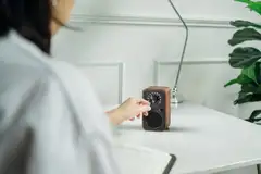 Sangean WR-9 Bluetooth pöytäradio, pähkinä - 10