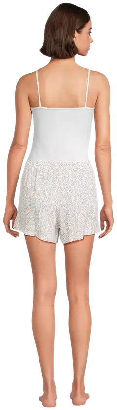 TEX naisten pyjamashortsit I279930 - Off white - 3