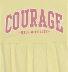 Ciraf lasten trikoomekko 25TC261114 - Wax Yellow 11-0618 Tcx - 3