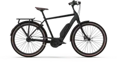 Helkama e-Oiva 27,5" Kaupunkisähköpyörä 5-vaihdetta runko 50 cm musta - 1