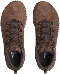 Merrell miesten paljasjalkakenkä Wrapt Mid WP Brown - Mole - 5