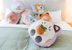 Mymochi Cat Angy ja kukkapurkki pehmolelu 33cm - 3