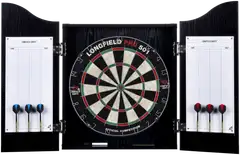 Darts-taulu, kaappi ja tikat - 1