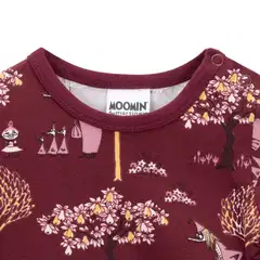 Muumi vauvojen body Vilijonkka 593261 - burgundi - 5