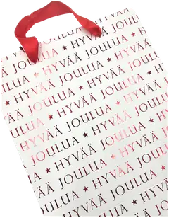 J.K. Primeco lahjakassi M Hyvää joulua punafolio valkoinen - 2