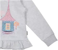 Martinex Muumi lasten collegepaita Tulvia 592710 - vaaleanharmaa - 3