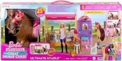 Barbie Ultimate Stable ratsutalli, nukke ja poni leikkisetti - 3