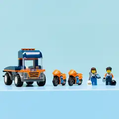 LEGO® City Great Vehicles 60491 Moottoripyörän kuljetusauto - 10