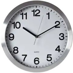 Art Link seinäkello alumiinia 30x30 cm - 2