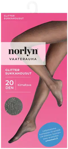 Norlyn naisten sukkahousut Shimmery 20den - Gold - 1