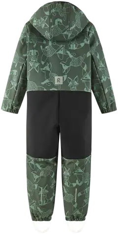 Reima lasten softshell-haalari Nurmes - Thyme green - 2