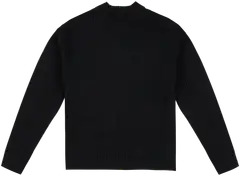 House naisten neulepusero 213H402503 - dark jet black - 2