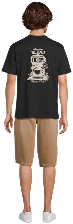 WKLY. miesten farkkubermudat Loose fit 202W152607 - Brown denim washed - 3