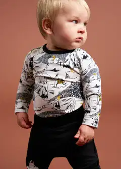 Muumi vauvojen body Jääkarhu 593373 - valkoinen - 5