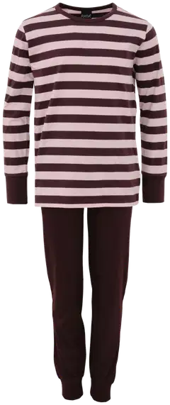 RATIA® lasten pyjama, K325120071 - vaalean pun./burgundy - 1