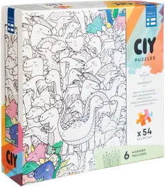 Peliko palapeli Color it Yourself 54 palaa tussit, erilaisia - 2