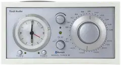 Tivoli Audio Bluetooth-kelloradio Model Three BT USB-C valkoinen/hopea - 1