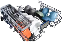 Cylinda astianpesukone  DM611245RFC, 60 cm, teräs - 4