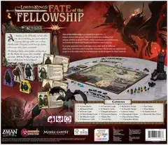 Lord of the Rings Fate of The Fellowship -lautapeli - 2