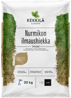 Kekkilä Nurmikon ilmaushiekka 20 kg, lava 56 säkkiä - 2