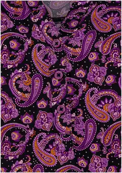 House naisten kangaspusero 228H402453 - lilac paisley - 3