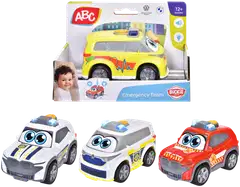 Dickie Toys ABC hälytysajoneuvot 12 cm valo- ja äänitehostein lajitelma - 1