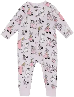 Muumi vauvojen pyjama Helmileikki 591029 - liila - 1