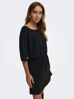 JDY naisten mekko Jdykiwi - Black GLITTER - 6