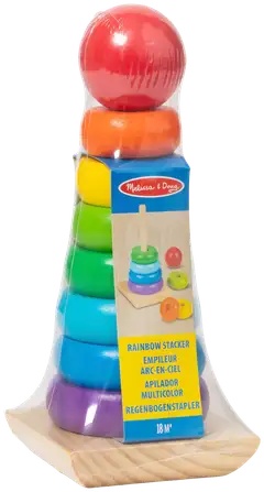 Melissa & doug Leikkisetti Pinoamislelu sateenkaari - 2