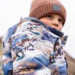 HC Outwear lasten vedenpitävä toppahaalari Kola - Navy - 5